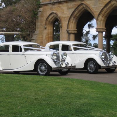 Abbotsbury Wedding Cars - Two Jaguars MK4 1946